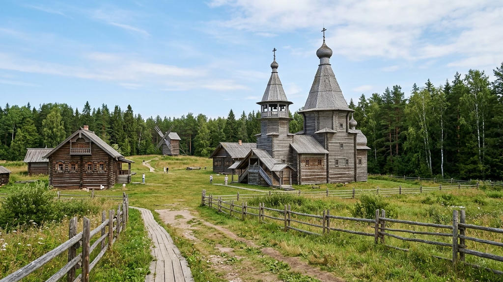 Музей деревянного зодчества «Малые Корелы»